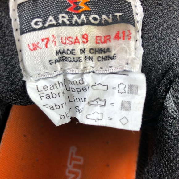 Garmont Flash XCR Hiking Trail Running Shoes Sz 9 - Picture 10 of 13
